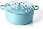 BK Bourgogne Braadpan - 28 cm - Aqua Blue