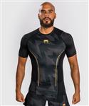 Venum Razor Rash Guard Korte Mouwen Zwart Goud