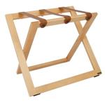 Bagagerek Roootz - Naturel - met leren cognac banden - COMPACT
