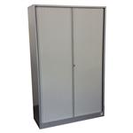 Roldeurkast Zilvergrijs Lichtgrijs 195 x 120 x 45