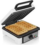 Princess 132397 Wafelijzer – 2 Belgische wafels – 4x7 - Regelbare thermostaat - Anti aanbaklaag - 12