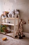 Opbergtoren-boekenrek Slim White White - S