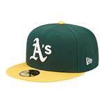 Oakland Athletics 59Fifty Fitted Cap Green Yellow
