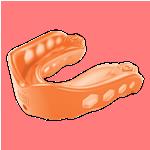 Shock Doctor Gel Max Bitje Oranje