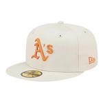 Oakland Athletics 59Fifty Fitted Cap Creme Orange
