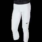 Nike Pro Basketbal 3/4 Tight Wit