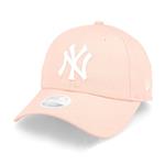New Era New York Yankees MLB 9Forty Cap Dames Lichtroze