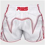 RWS x Venum Muay Thai Kickboxing Short Wit Rood