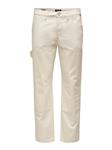 Edge Loose Workwear Pant Ecru