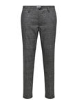 Mark Pants Check GW Medium Grijs Melange