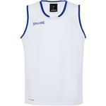 Move Tank Top Kinderen Wit Blauw