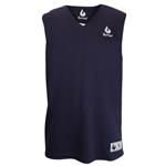 Burned Dubbelzijdig Jersey Donkerblauw Wit