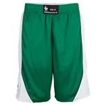 Burned Dubbelzijdig Short Groen Wit