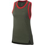 Nike Elite Dames Basketball Tank Top Khaki Dri-Fit