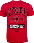 Dethrone Taj Gibson T-shirt Katoen Rood