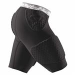 7991R Hexpad Wrap-Around Basketball Short Zwart