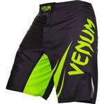 Venum Challenger Fightshort Zwart Neo Geel