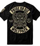PRIDE or Die T-Shirt Wolfpack Zwart