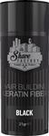 The Shave Factory Hair Building Fibers - 21gr - Zwart