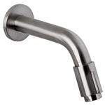 Muurkraan Inbouw - Koudwater - Gun Metal