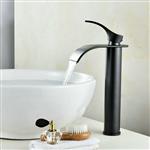 Zwarte Watervalkraan - Mengkraan - H30 cm