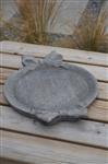 Vogelschaal | Beton Gietsteen | H4,5 x B47 x D36 cm