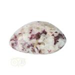 Rubbeliet ( rode toermalijn ) handsteen Nr  18 - 99  gram