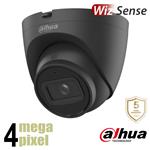 Dahua 4 megapixel IP camera - WizSense - SD-kaart slot - microfoon - HDW2441T-S-B