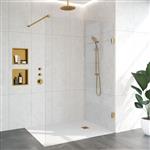 Inloopdouche Compleet Just Creating Profielloos 140 cm Goud