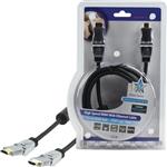 HQ HQSS5564-1.5 High Speed HDMI kabel met Ethernet HDMI-Connector - HDMI-Connector Draaibaar 1.50 m 