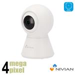 Nivian 4MP WiFi binnencamera - smart home - smart tracking - audio - IPC-IS5