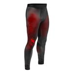 Hayabusa Geo Jiu Jitsu Spats Zwart Rood BJJ Shop Nederland