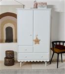 Kledingkast Retro Babushka White Kast Wit
