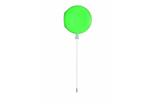 Plafondlamp Ballonlamp Groen Klein inclusief 4W LED lamp - Funnylights