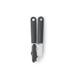 Brabantia Tasty+ blikopener plus flesopener - Dark Grey