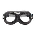 CRG zwart-chrome motorbril Glaskleur: Helder
