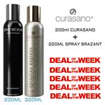 CURASANO DUO PACK - 200ml SprayTan Curasano + 200ml Spray Bronzant