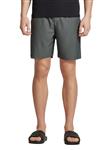 Drum Pleated Short Balsam Green
