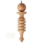 Pendel hout XL 12,5 cm  - 36  gram