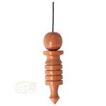 Pendel hout 8 cm - 19 gram