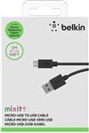 Belkin MixIt Micro-USB Kabel 2 Meter - Zwart