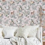 Behang - Woodland Pink- 2,8 m rol Woodland Pink 2,8 m rol