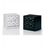 Nachtkast Diamond (Kleur: Zwart)