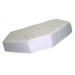 Achthoekig matras op maat (Matrastype: SG25)