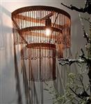Wandlamp Kettinkjes | Roest