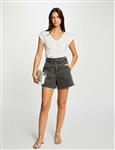 Short-sleeved t-shirt 242-Daya Ecru