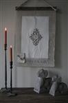 Wanddoek/Kalkdoek Ornament H72 x  B52 Cm