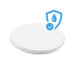Set 2 Waterdichte hoeslakens voor OVAAL 7 in 1 babybed Ovaal Waterdicht (molton) Set -Wit