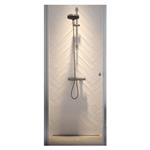 Nisdeur Sealskin Hooked Omkeerbaar 100x200 cm Zilver