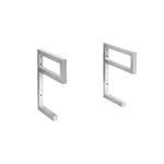 Wastafelbeugel Casajoy E-Vorm 48x50cm RVS